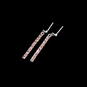 Line Simple Sparkly Earrings