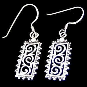 Products: Maori Spiral Earrings NZ