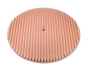 Air Cleaners: AIR CLEANER TOP 14" ROUND FINNED COPPER