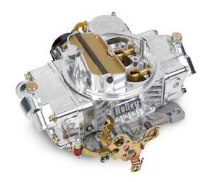 Carburettors: HOLLEY CARBURETOR 600CFM VAC SEC POLISHED ALLOY ELEC CHOKE DUAL FEED CENTRE PIVOT FLOAT 80458SA