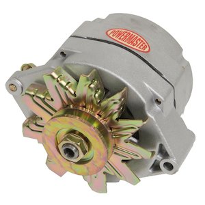 Alternators: POWERMASTER ALTERNATOR GM 100AMP NATURAL FINISH INTERNAL REGULATOR