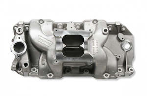 Intake Manifolds: WEIAND INTAKE MANIFOLD B/BLOCK CHEV W/ RECTANGLE PORT CONFIGURATION.