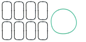 INTAKE GASKET SET GM LS3 RECTANGULAR PORT RUBBERS MS3842