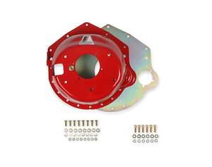 BELLHOUSING SAFETY SCATTER SHEILD CHEV V8 1958-81 COMPLETE KIT