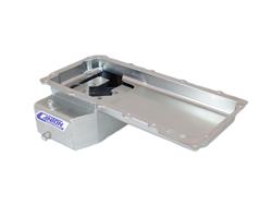 Oil Pan: OIL PAN GM LS1-6 5 5/8" FRONT SUMP