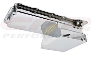 OIL PAN GM LS CHROME