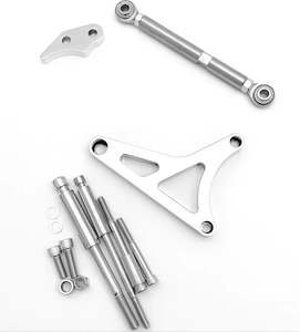 Brackets: ALTERNATOR BRACKET FORD 1979-93 5LTR POLISHED