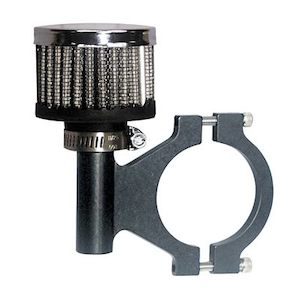 Breathers: BREATHER CLAMP ON BILLET REAR END 1 1/2"