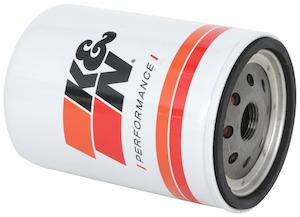 Oils Lubricants: OIL FILTER K&N CHEV V8 LONG HP3003