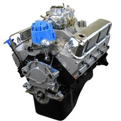 Crate Engines: ENGINE BLUEPRINT FORD 408 DRESSED 450 HP/470 FT LB STROKER 9.8-1 COMP #391109