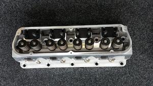 Cylinder Heads: CYLINDER HEADS FORD SB SRP ALLOY 170CC INTAKE-60CC EXH RUNNERS - 60CC CHAMBER - 2.02-1.60 STAINLESS STEEL VALVES - SPRING INSTALL HEIGHT 1.73@145LBS - MAX V/SPRING LIFT .575@315LBS - ONE PAIR. RECOMMEND AUT3924 PLUG