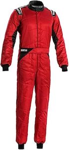Safety: RACE SUIT SPARCO SPRINT R566 RED SIZE 58