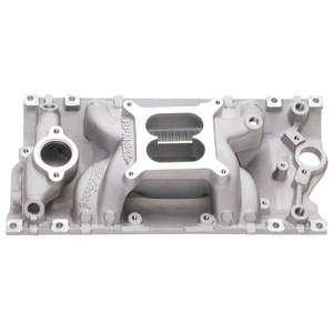 Intake Manifolds: EDELBROCK INTAKE MANFOLD CHEV VORTEC PERFORMER RPM AIR GAP 7516