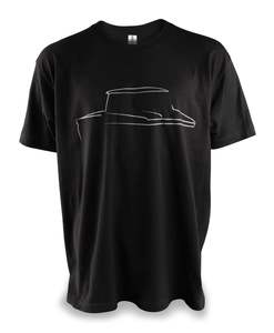 T-SHIRT CLASSIC TRUCK C10 BLACK XXXL