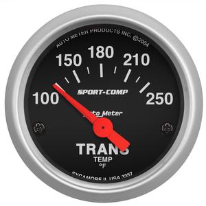 Gauges: SPORT COMP 2 1/16 TRANS TEMP GAUGE 3357