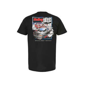 T-SHIRT FORD FEST BURNOUT MED