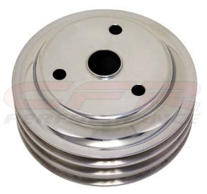 PULLEY CRANKSHAFT CHEV SB LWP TRIPLE ALLOY
