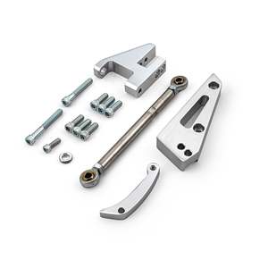 ALTERNATOR BRACKET CHEV SB SHORT WATER PUMP POLISHED ALLOY