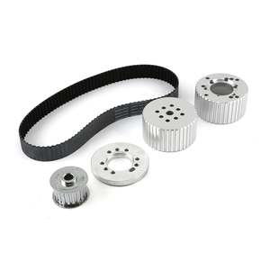 Engine Accessories: GILMER DRIVE KIT. MOPAR 318-340  390 BELT.GILMER DRIVE KIT. NOTE: KIT INCLUDES WATER PUMP DRIVE, CRANK DRIVE, CRANK SPACER, BELT CHANGE MAYBE REQUIRED.