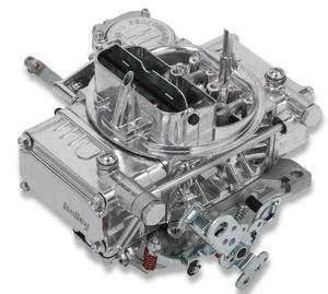 HOLLEY CARBURETOR 600CFM VAC SEC SILVER SERIES WITH EXTERNAL ADJUSTABLE FLOAT LEVEL 1850S