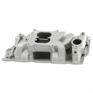 Intake Manifolds: INTAKE MANIFOLD CHEV SB AIR GAP 1957-95 DUAL PATTERN