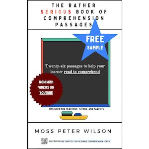 Sample | Free  - The Rather Serious Book of Comprehension Passages