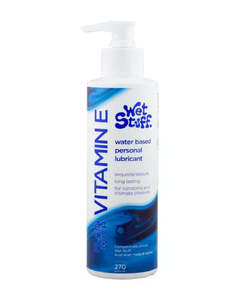 Wet Stuff Vitamin E Lubricant 270g Pump Top