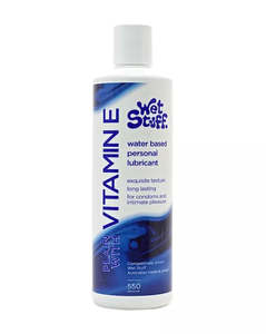 Wet Stuff Vitamin E Lubricant 550g Disc Top