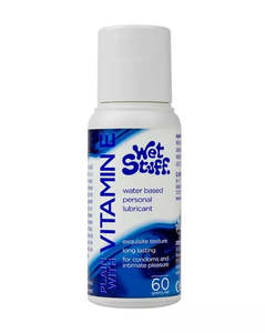 Wet Stuff Vitamin E Lubricant 60g Disc Top