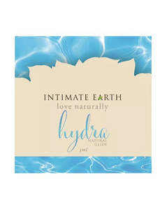Lubricant: Intimate Earth Hydra Natural Glide Foil 3ml
