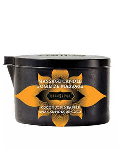 Massage Mood: Kama Sutra Massage Candle Coconut Pineapple 170g