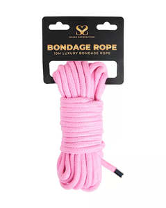 Couples: Share Satisfaction 10 Metre Luxury Bondage Rope With Metal Head