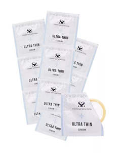 Condoms: Share Satisfaction Ultra Thin Condoms 100 Pack