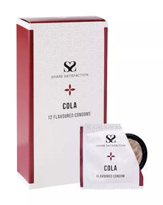 Share Satisfaction Flavoured Condoms Cola 12 Pack