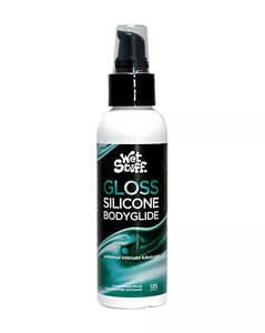 Lubricant: Wet Stuff Gloss Silicone Bodyglide 125g Pump Top