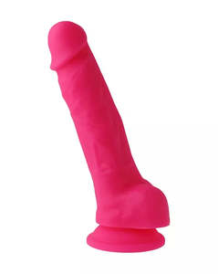Nood Colours Dual Density Silicone Dildo With Balls 5.7" (#283577)