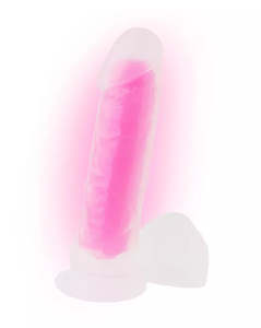 Nood Colours Glow In The Dark Dildo 8.1" (#283520)