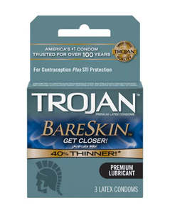 Trojan Bare Skin Condoms 3 Pack