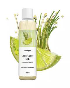 Satisfyer Massage Oil Lemongrass 250ml