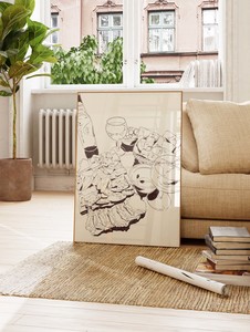 All: Custom Sketch Illustrations