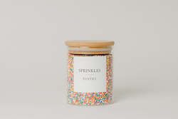 Frontpage: LUXE Glass and Bamboo Storage Jar 450ml