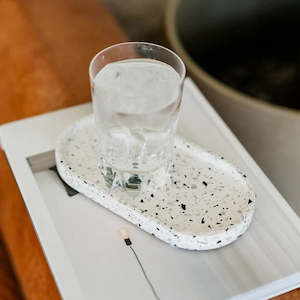 Homewares: Terrazzo Midi Oval Dish