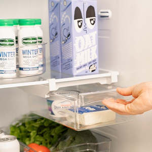 Storage Baskets Containers: Fridge Drawer - Create more space in your fridge!