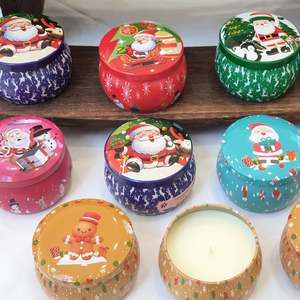 Christmas Collection: Christmas candle tins