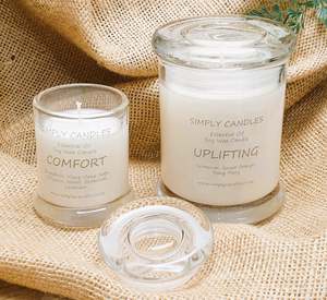 Essential Oil Candles: Medium metro jar Essential oil candles