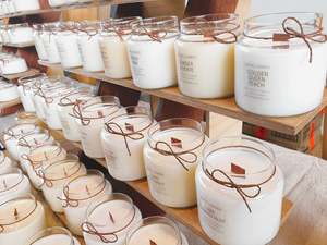 Large candle - Fresh fragrances