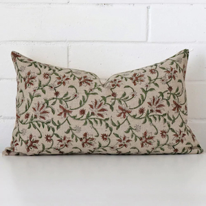Suni Floral Designer Cushion Cover - Rectangle