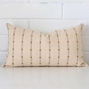 Ivy Striped Designer Cushion Cover - Rectangle