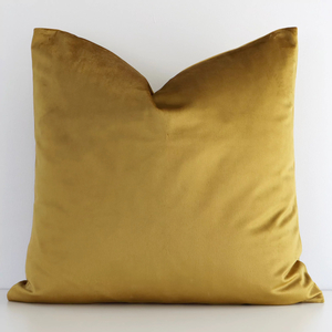Gold Velvet Cushion Cover