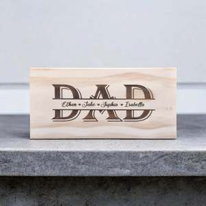 Frontpage: Dad + Names (Father's Day Special)